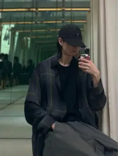 25ss OMBRE CHECK BIG SHIRTのサムネイル