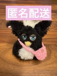 ファービー　くじ　指人形サイズ　ポシェット　蛍光ピンク