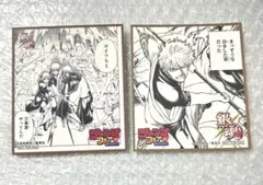 銀魂 ジャンプフェア '21 '25 アニメイト特典 ミニ色紙 坂田銀時