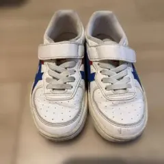 ASICS オニツカタイガースニーカーベルクロ付き17〜17.5cm