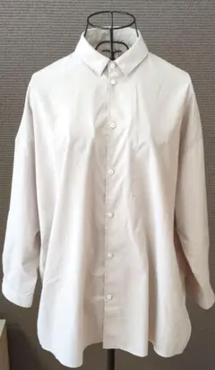 NO CONTROL AIR マットポリエステル シャツ スモールカラー