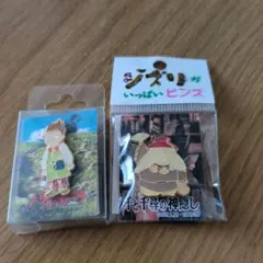 スタジオジブリ ピンバッジ 2点セット