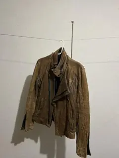 DOLCE&GABBANA(ドルチェ&ガッバーナ)激レア!!バイカラーレザーJK