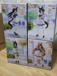 ウマ娘　トレセン制服プライズフィギュア　4体セット
