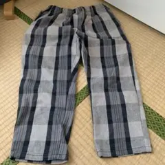 キッズ服　MPS チェック ロングパンツ　120cm