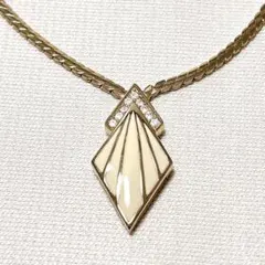 極美品❤︎Dior 80's ヴィンテージ クリスタル エナメル ネックレス