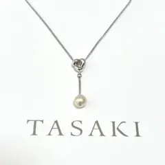 TASAKI ♡約6.8mm♡１粒パールネックレス♡ 本真珠♡シルバー