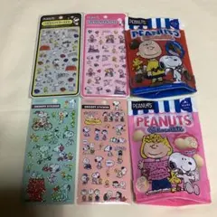 PEANUTS スヌーピー　シール　チョコレート　セット
