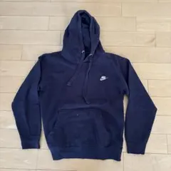 Nike ネイビー フード付き パーカー