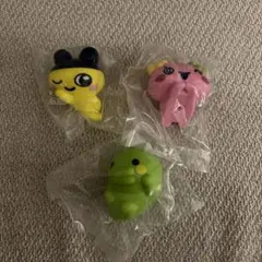 たまごっち ぷにぷにし隊 まめっち くちぱっち ふらわっち 3点セット ガチャ