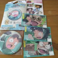忍たま　摂津きり丸 缶バッジ メモリーカットステッカー