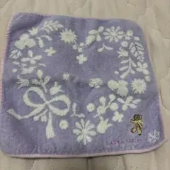 LAURA ASHLEY タオルハンカチ パープルのサムネイル