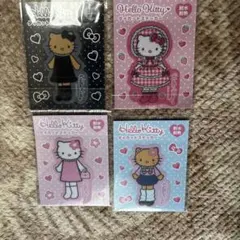 〔サンリオ〕Helloキティ ダイカットステッカー 4枚セット