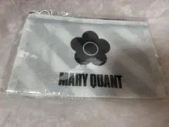 MARY QUANT メッシュポーチ 花ロゴ