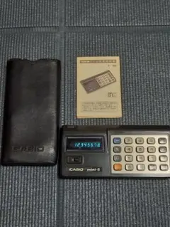 CASIO カシオ mini-8 電卓 計算機 昭和 레트로
