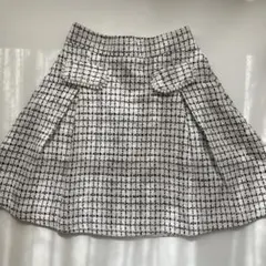 INGNI ミニスカート　ツイードスカート