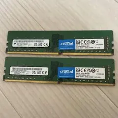 k*k様 Crucial DDR4 32GBX2 3200AAメモリー 動作正常 - メルカリ