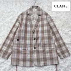 CLANE 2WAY SHEER JACKET ジャケット チェック シアーのサムネイル
