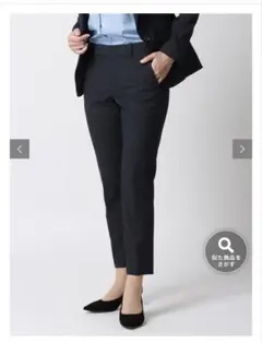 SUIT SELECT レディース テパードパンツ 38 ブラック
