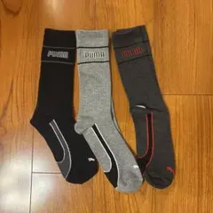 PUMA ソックス 3足セット クルー丈