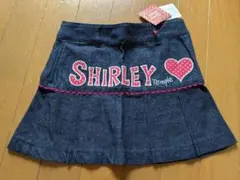 Shirley Temple♪ロゴハートデニムスカート♪110♪新品