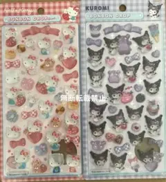 ボンボンドロップシール サンリオ第二弾 ハローキティ赤 クロミ 正規品