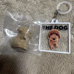 THE DOG アクリルキーホルダー トイプードル フィギュアセット