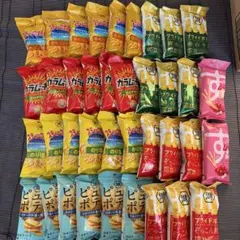 【アミューズメント景品】湖池屋 スリムバッグ 7種 38袋 セットのサムネイル