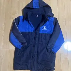 Champion 中綿コート 160 黒/青