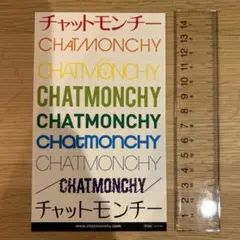 CHATMONCHY ステッカー