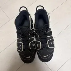 Nike Air More Uptempo ブラック スニーカー　モアテン