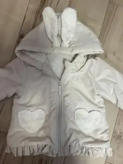 キッズアウター　アイボリー　100