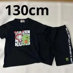 130cm 男の子 半袖Tシャツ ハーフパンツ まいぜん マイクラ まとめ売り