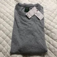 新品 OLD UNIQLO ORIGINAL WASH クルーネックT グレー