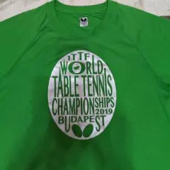 BUTTERFLY　バタフライ　世界卓球選手権 2019 ブダペスト シャツ　Ｌ