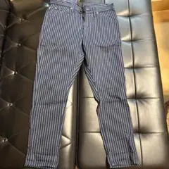 Lee×ナノユニバースヒッコリーストライプ ワークパンツのサムネイル