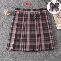 なんちゃって制服 シャツ、スカートリボン付き