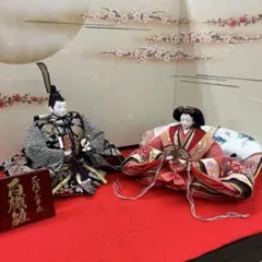 愛宝謹製 京雛 正絹西陣織 七段雛人形 平安慶雲作 - メルカリ