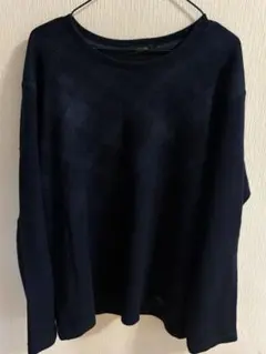 BLACK LABEL CRESTBRIDGE ネイビーセーター（刺繍ロゴ）