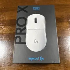 【ジャンク品】Logicool PRO X SUPERLIGHT ホワイト 本体