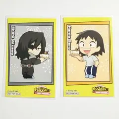 ヒロアカ　スイパラ　お菓子づくり　特典ミニカード　相澤消太　瀬呂範太