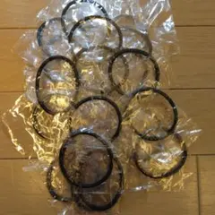 ブラックヘアゴム　30個セット