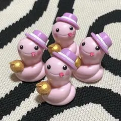 【最終価格】ヘビ マスコット フィギュア 4個セット