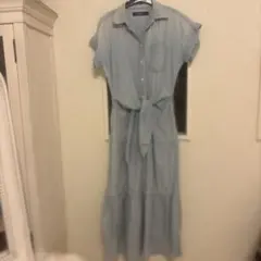 LAUREN RALPH LAUREN シャツワンピース 半袖