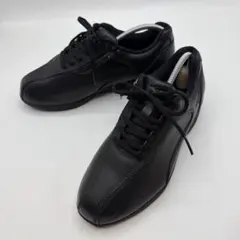 ミズノ MIZUNO ウォーキングシューズ 黒 24.5cm サイドファスナーのサムネイル