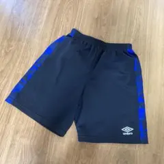 umbro 半ズボン 140サイズ 黒/青