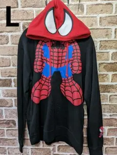 USJ スパイダーマン　なりきりパーカー　フーディー　Lサイズのサムネイル