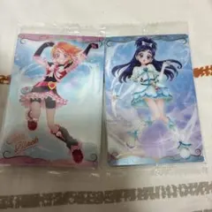 ふたりはプリキュア ウェハース　カード キュアブラック キュアホワイト2枚セットのサムネイル