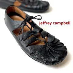 【美品】 ジェフリーキャンベル 24.5cm レースアップシューズ
