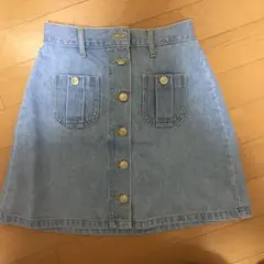 デニム台形スカート デニムスカート WEGO
